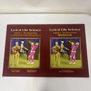 Lyrical Life Science Vol. 3 The Human Body by Dorry Eldon Book And Workbook 1998